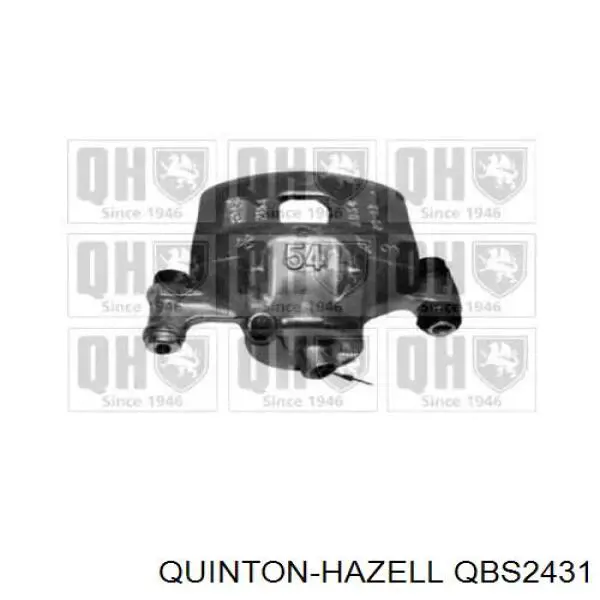 Суппорт тормозной передний левый QBS2431 QUINTON HAZELL