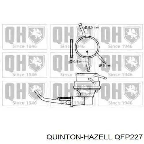 QFP227 QUINTON HAZELL топливный насос механический