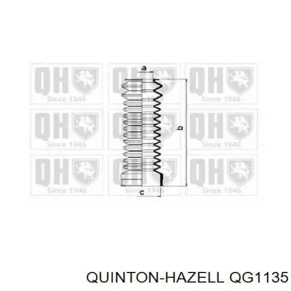 qg1135 QUINTON HAZELL пыльник рулевой рейки
