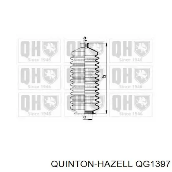 QG1397 QUINTON HAZELL пыльник рулевой рейки