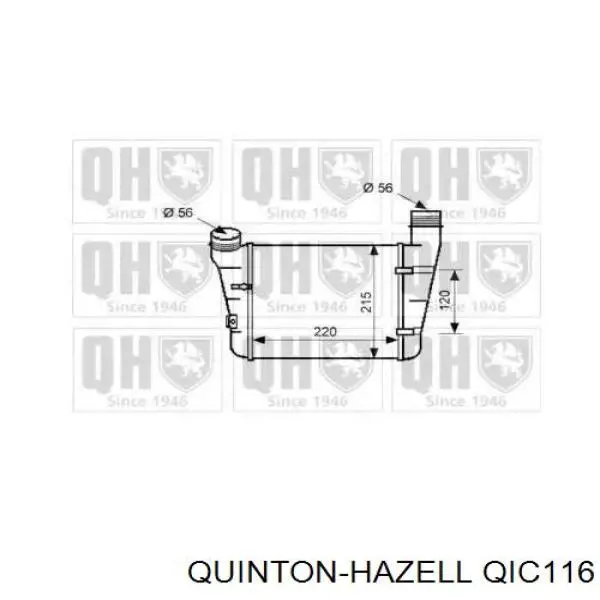 Radiador de intercooler Audi A4 B6