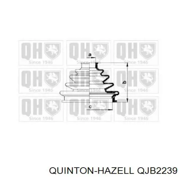 Пыльник ШРУСа наружный QJB2239 QUINTON HAZELL