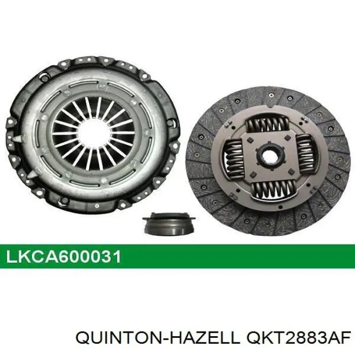 Сцепление QKT2883AF QUINTON HAZELL