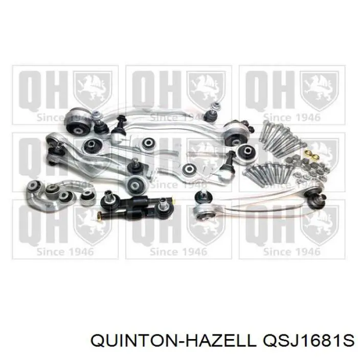 QSJ1681S QUINTON HAZELL Рычаг передней подвески верхний правый