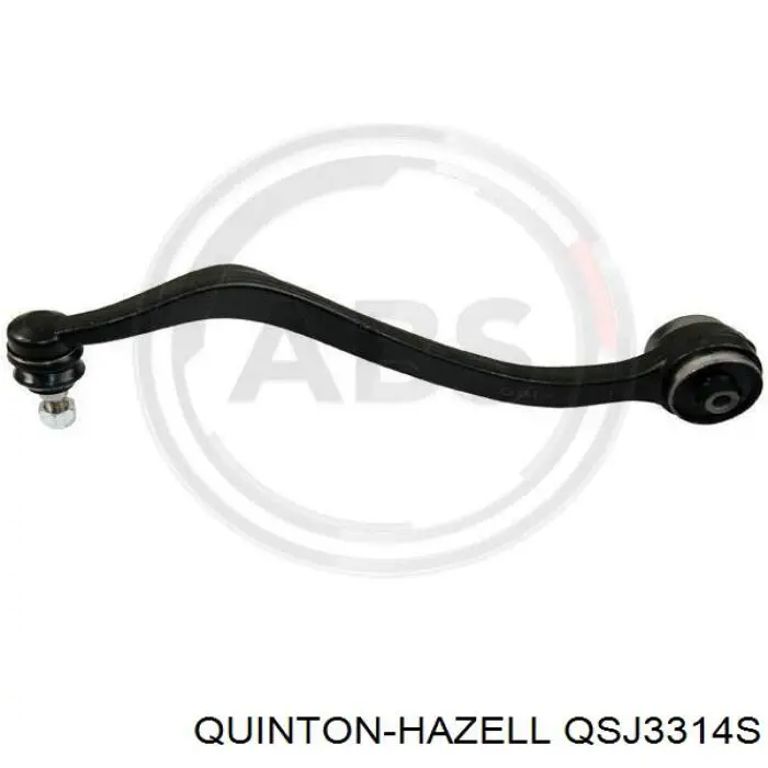 Barra oscilante, suspensión de ruedas delantera, inferior izquierda QSJ3314S QUINTON HAZELL