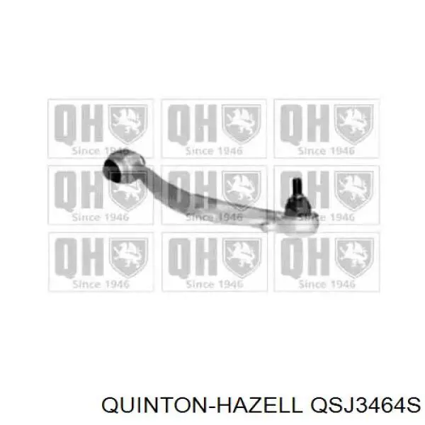 QSJ3464S QUINTON HAZELL Рычаг передней подвески нижний левый