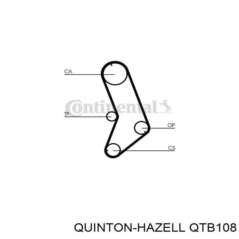 Correa distribucion QTB108 QUINTON HAZELL