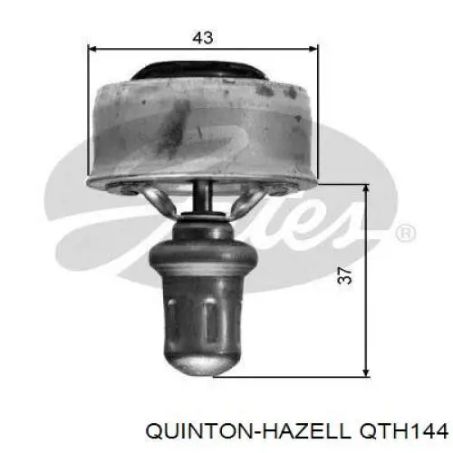 Купить QTH144 QUINTON HAZELL Автомобильный термостат