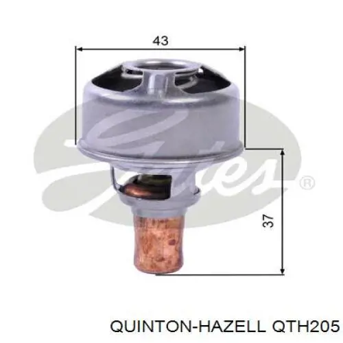 Купить QTH205 QUINTON HAZELL Автомобильный термостат