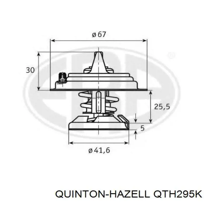 Термостат QTH295K QUINTON HAZELL
