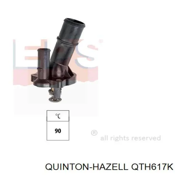 Термостат в корпусе QUINTON HAZELL QTH617K цена, от 31.86 USD