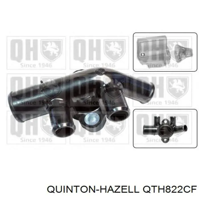 QTH822CF QUINTON HAZELL Тройник системы охлаждения