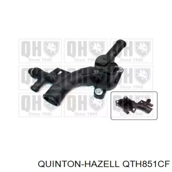 QTH851CF QUINTON HAZELL flange do sistema de esfriamento (união em t)