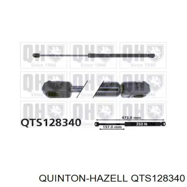 Амортизатор крышки багажника на Fiat Bravo I 182