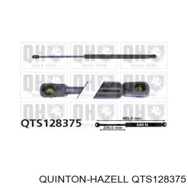 Амортизатор багажника QTS128375 QUINTON HAZELL