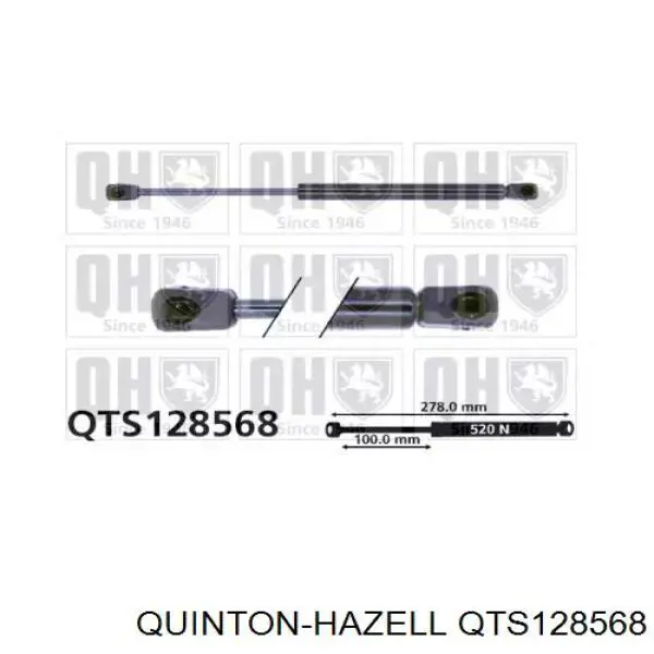 ST50077 Sato Tech Амортизатор крышки багажника