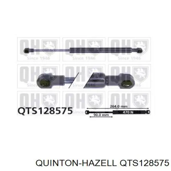 121564 Maxgear Амортизатор крышки багажника