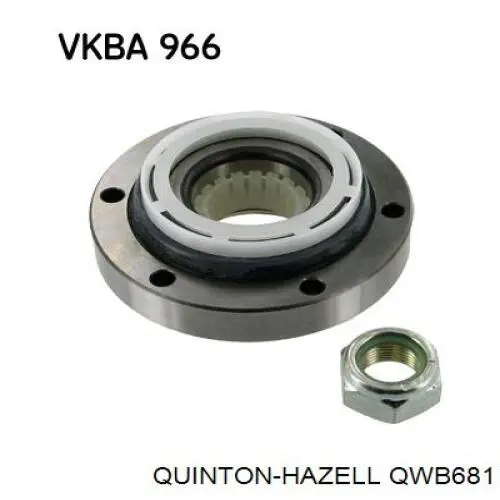 Купить QWB681 QUINTON HAZELL Подшипник задней ступицы