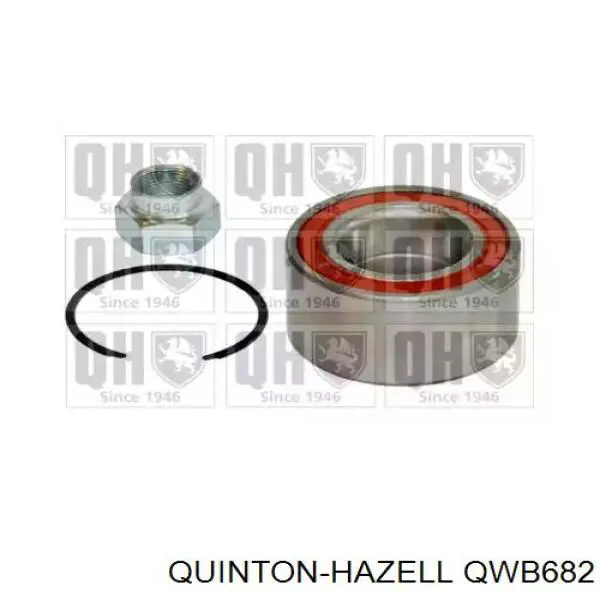 QWB682 QUINTON HAZELL подшипник ступицы передней