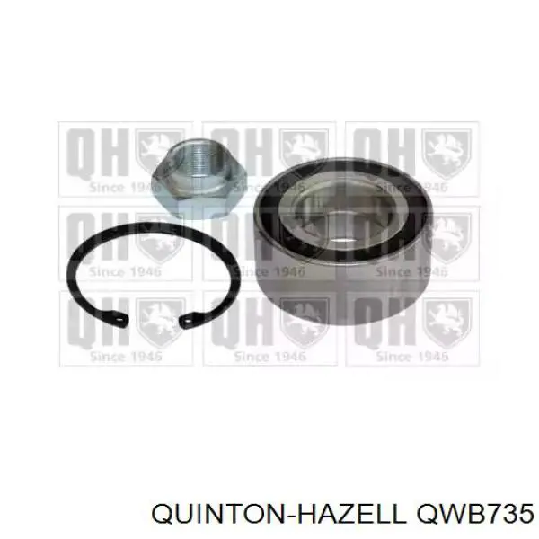 Подшипник ступицы QWB735 QUINTON HAZELL