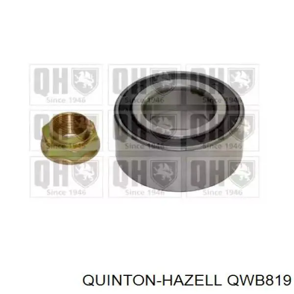 Подшипник ступицы QWB819 QUINTON HAZELL