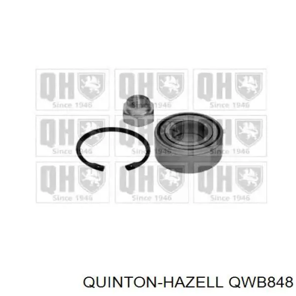 Подшипник ступицы QWB848 QUINTON HAZELL