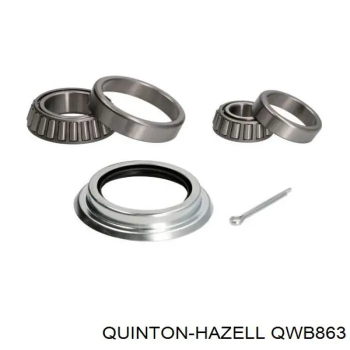 Ступичный подшипник передний QUINTON HAZELL QWB863