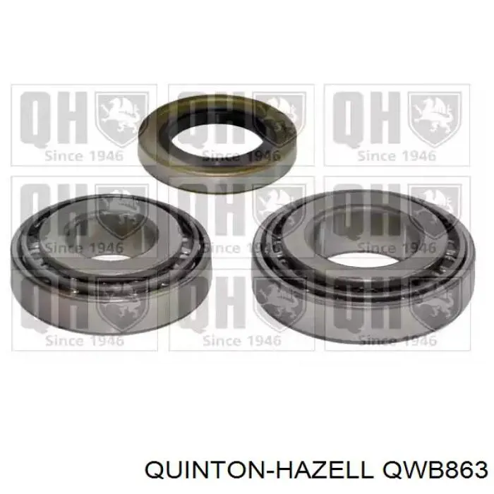 Купить QWB863 QUINTON HAZELL Подшипник передней ступицы