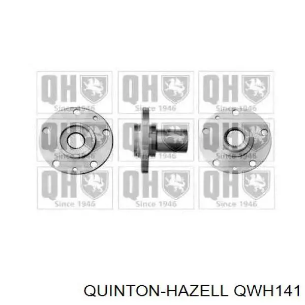 Cubo de rueda delantero QWH141 QUINTON HAZELL