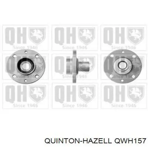 Cubo de rueda delantero QWH157 QUINTON HAZELL