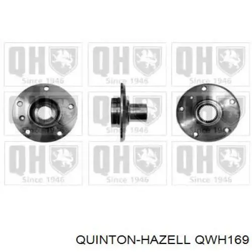 QWH169 QUINTON HAZELL ступица задняя