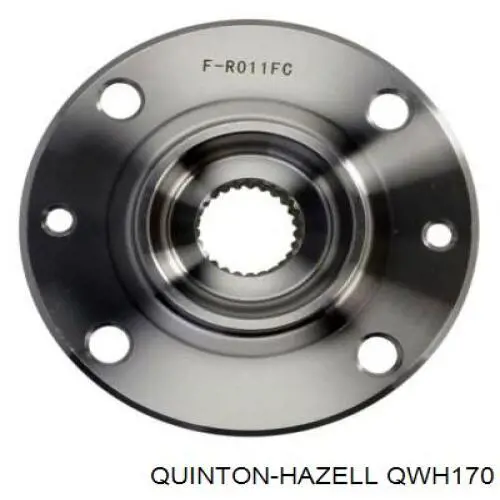 Cubo de rueda delantero QWH170 QUINTON HAZELL