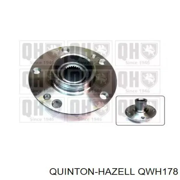 Ступица передняя QWH178 QUINTON HAZELL