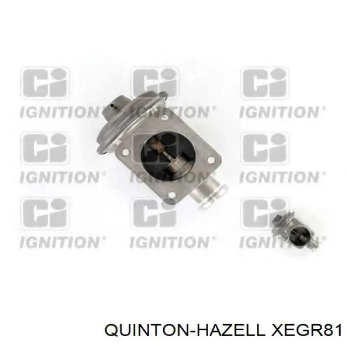 Купить XEGR81 QUINTON HAZELL Клапан EGR системы рециркуляции отработавших газов