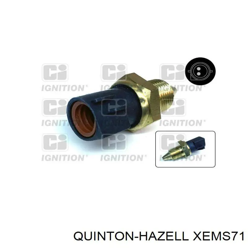 XEMS71 QUINTON HAZELL датчик температуры охлаждающей жидкости