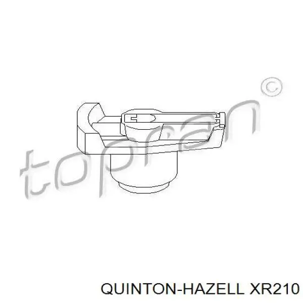 XR210 QUINTON HAZELL бегунок (ротор распределителя зажигания, трамблера)