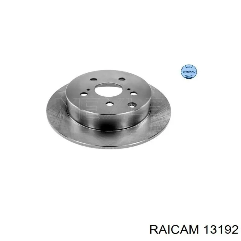 13192 Raicam колодки тормозные задние дисковые