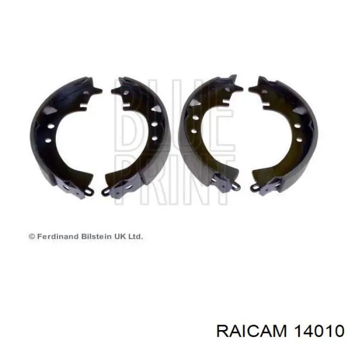 14010 Raicam колодки тормозные передние дисковые