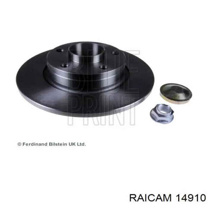 14910 Raicam колодки тормозные передние дисковые