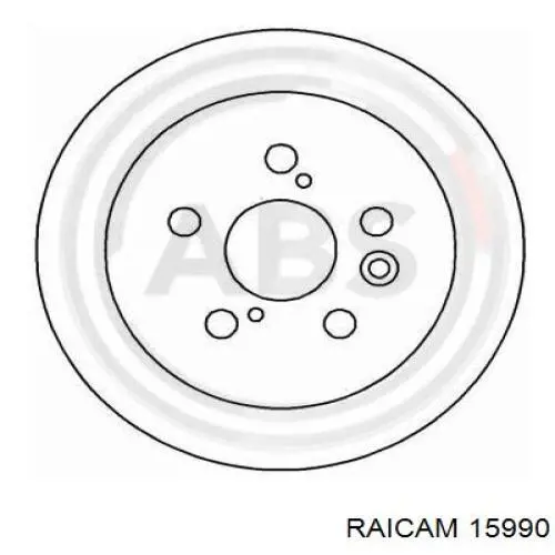 1.599.0 Raicam колодки тормозные передние дисковые