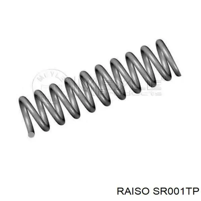 SR001TP Raiso Пружина подвески задняя