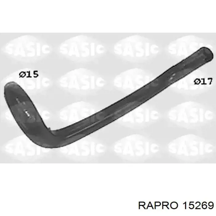 15269 Rapro шланг (патрубок радиатора охлаждения нижний)
