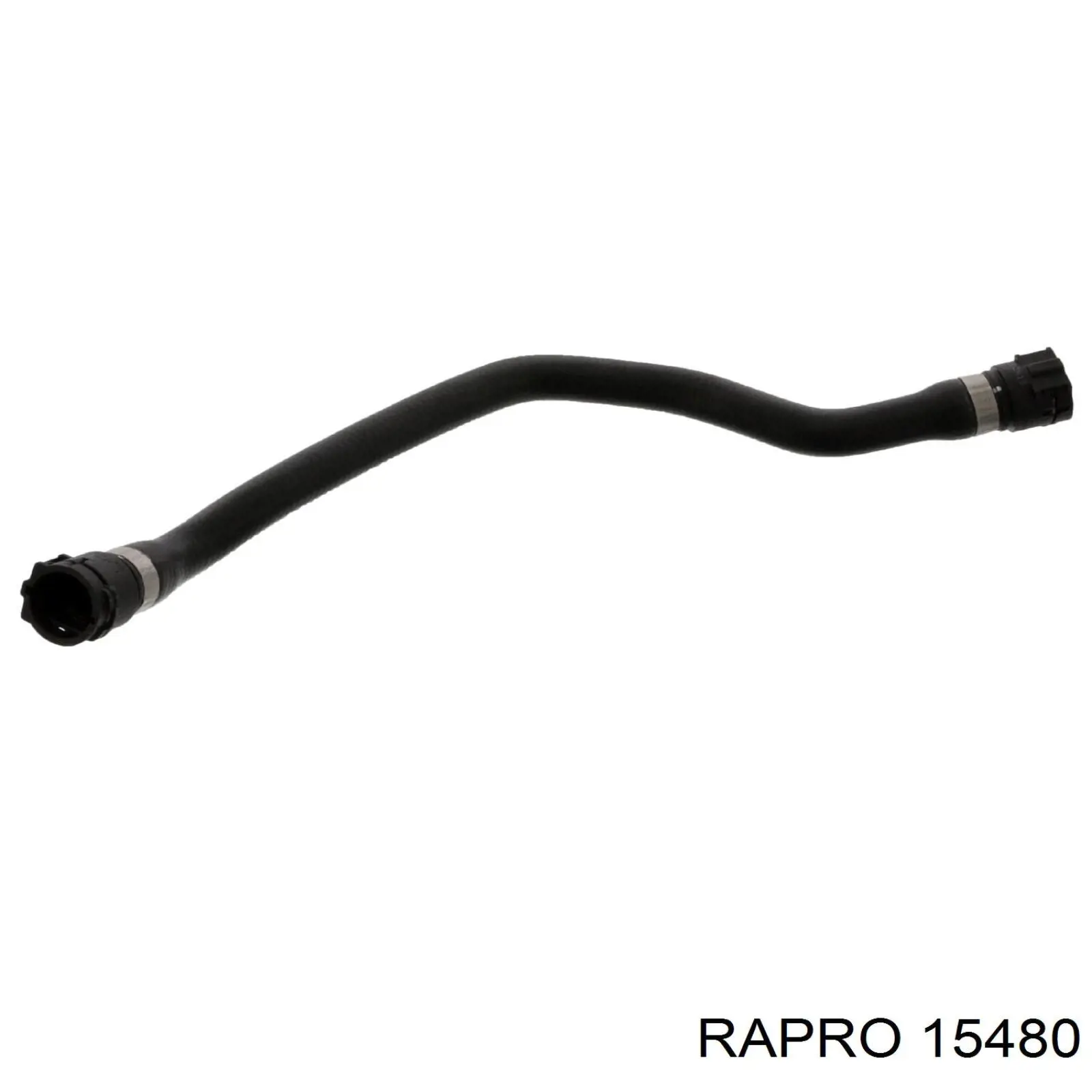 Шланг/патрубок радіатора охолодження, нижній 15480 Rapro
