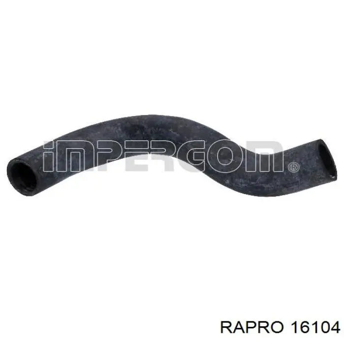 16104 Rapro шланг (патрубок радиатора охлаждения нижний)