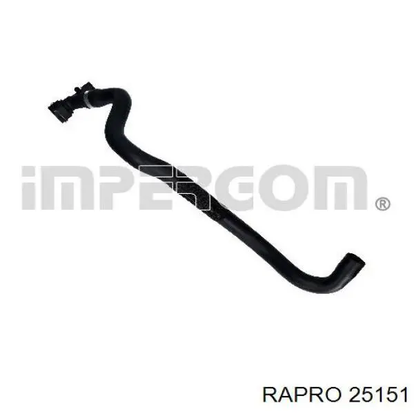 25151 Rapro шланг (патрубок системы охлаждения)