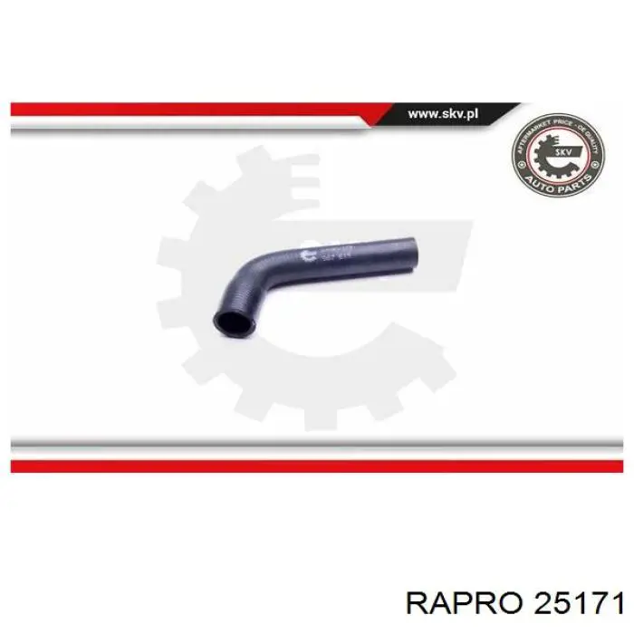 25171 Rapro шланг (патрубок водяного насоса нагнетательный)