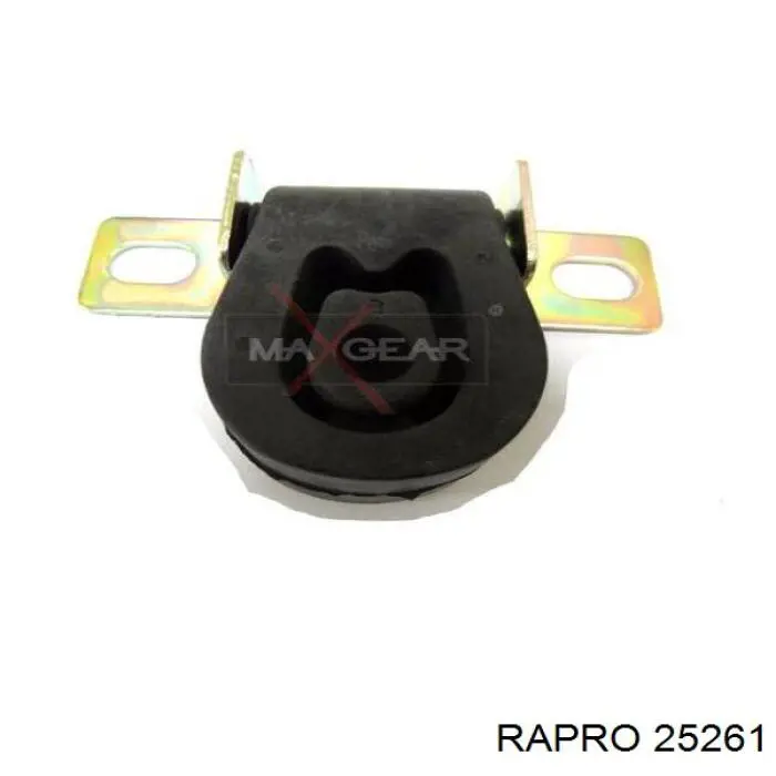 25261 Rapro шланг (патрубок интеркуллера нижний)
