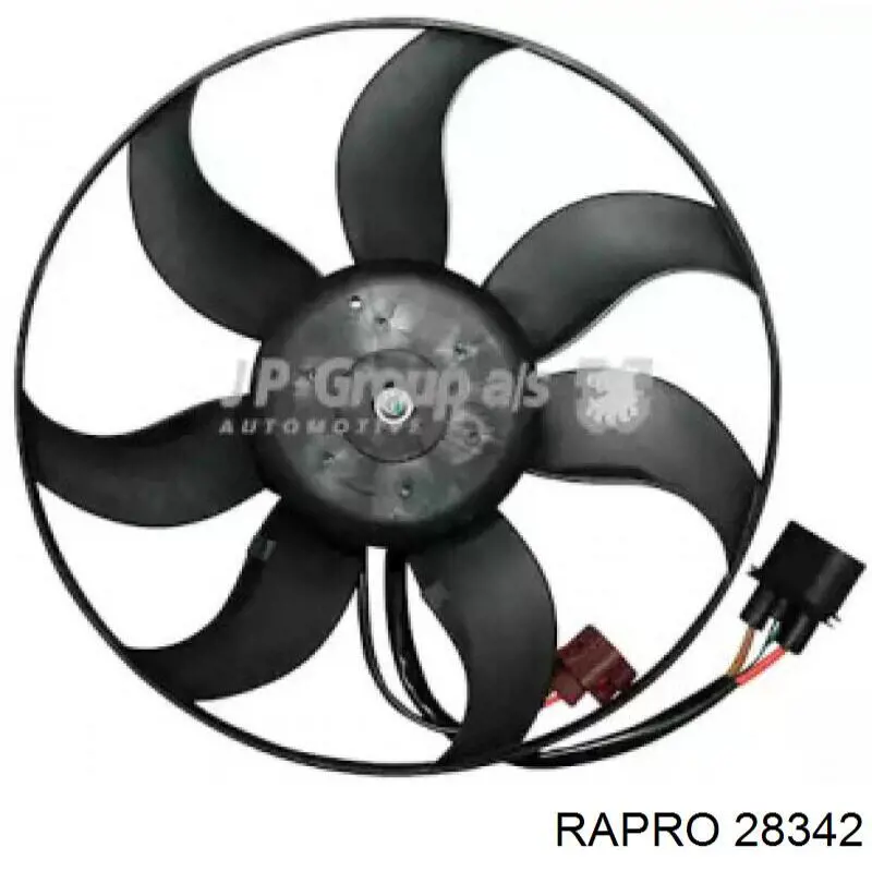 Патрубок радиатора 28342 Rapro