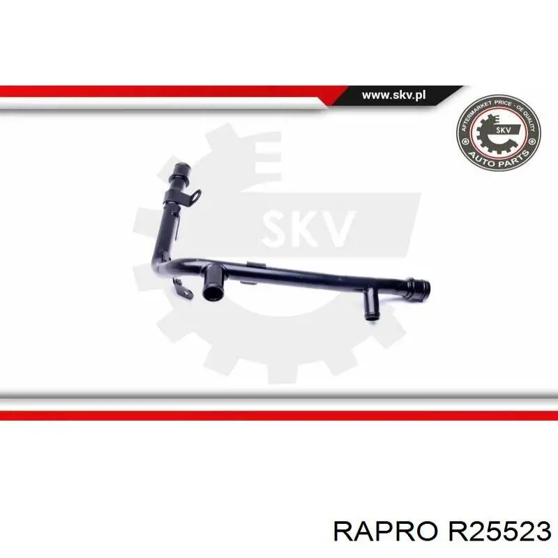 R25523 Rapro Патрубок радиатора охлаждения нижний