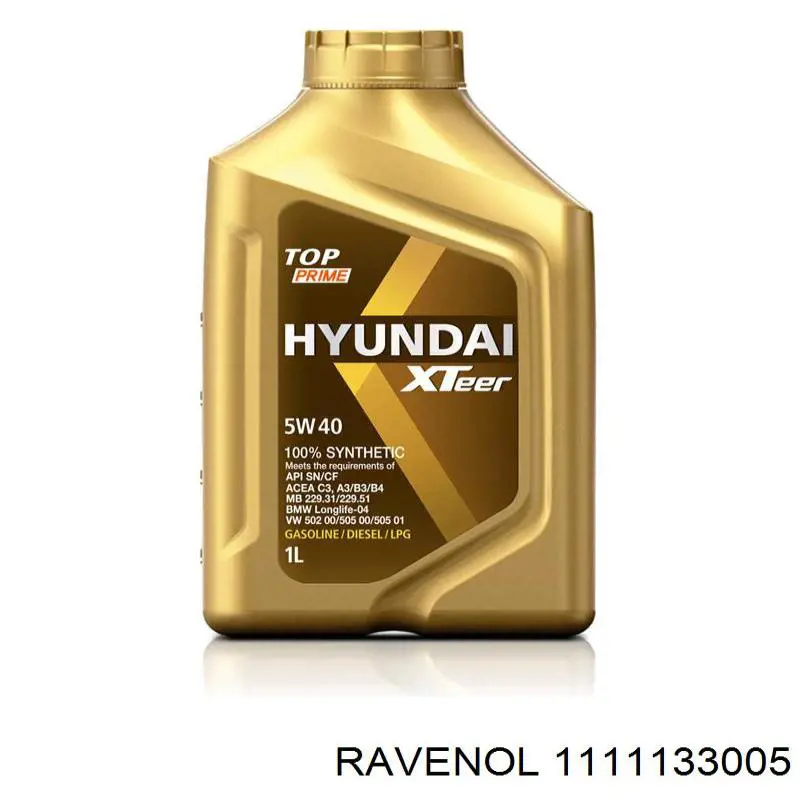 Масло моторное RAVENOL 1111133005